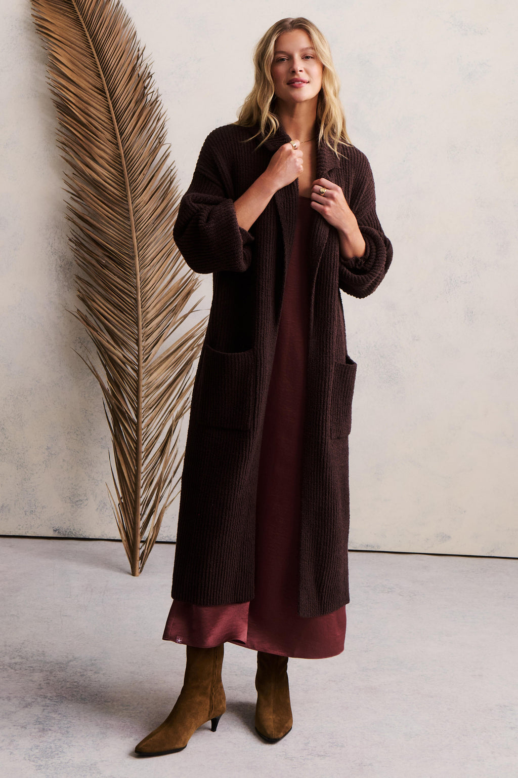 CozyChic® Cotton Rib Long Coat