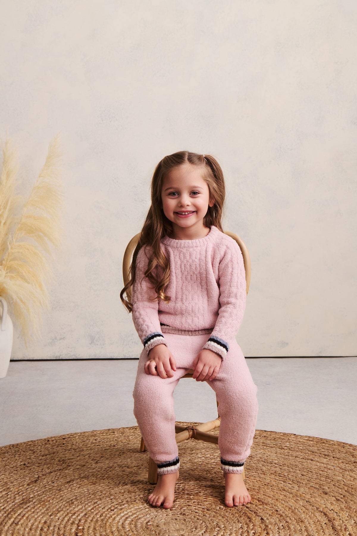 CozyChic® Toddler Sporty Rib Cable Jogger
