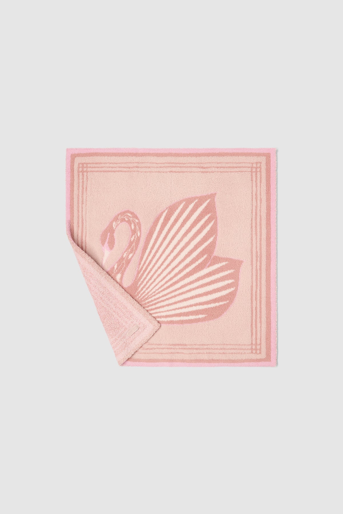 CozyChic® Swan Receiving Blanket