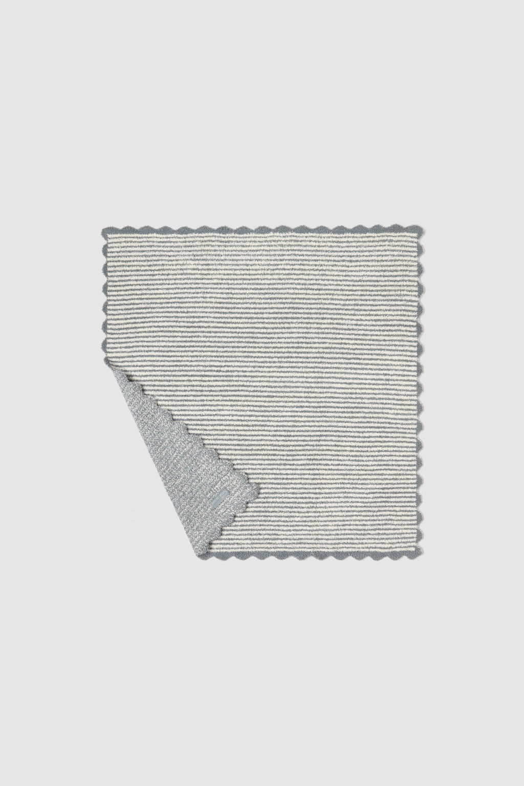 CozyChic® Stripe Scallop Receiving Blanket
