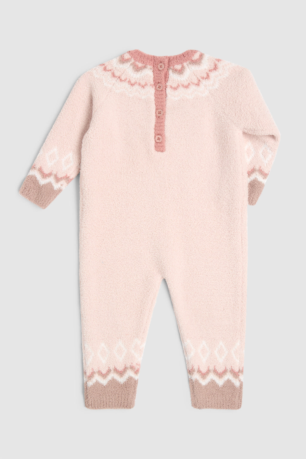 CozyChic® Baby Cable Fairisle Onesie