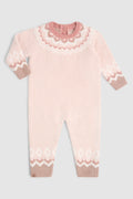 CozyChic® Baby Cable Fairisle Onesie