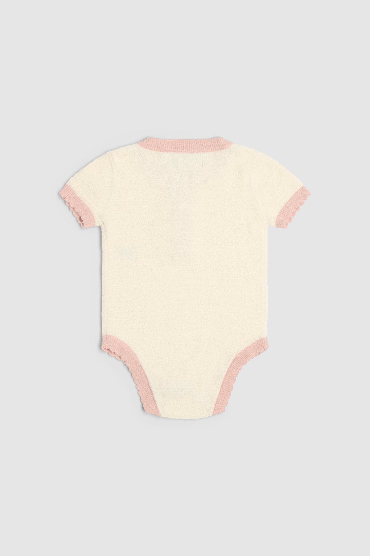 CozyChic Ultra Lite® Baby Scalloped Onesie