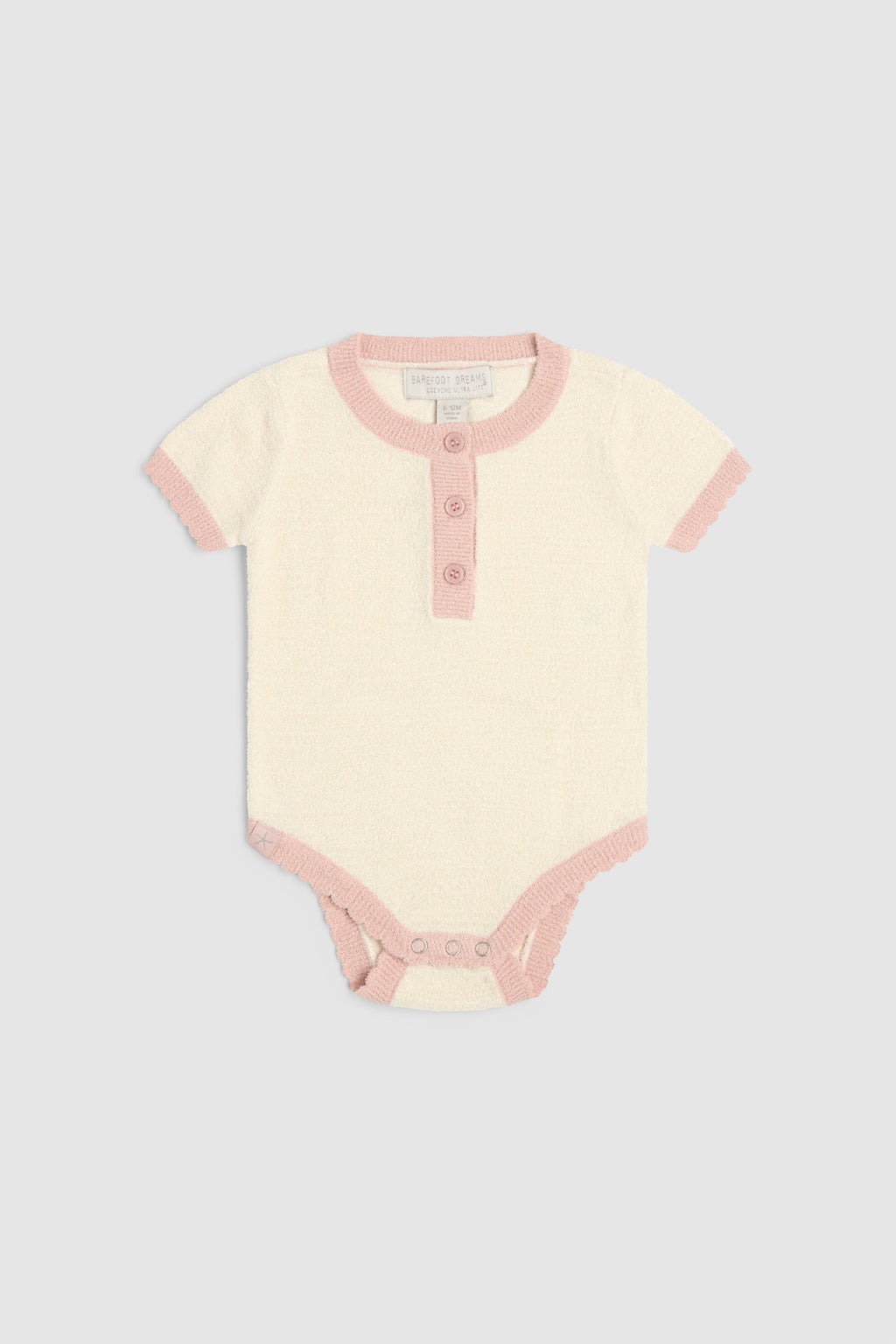 CozyChic Ultra Lite® Baby Scalloped Onesie