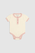 CozyChic Ultra Lite® Baby Scalloped Onesie