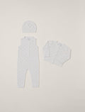 CozyChic® Checkered Pointelle Baby Set