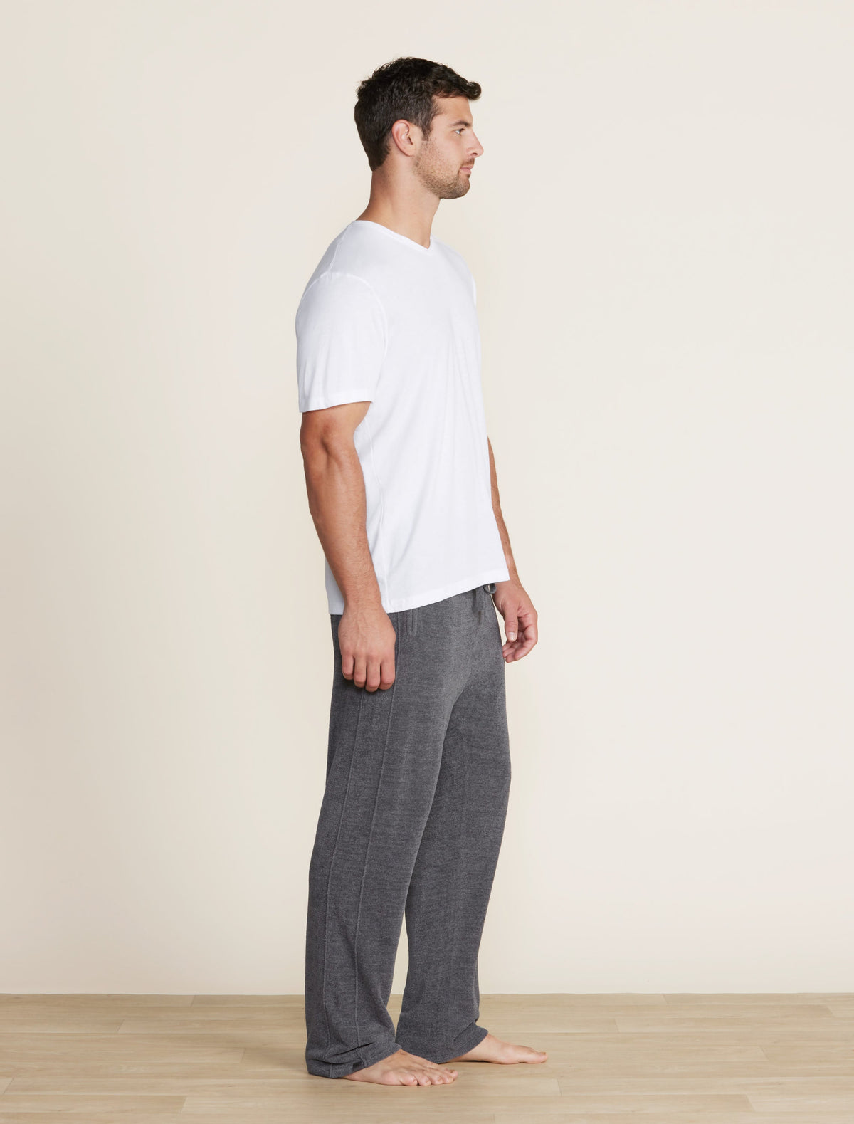 Malibu Collection® Cotton Modal V-Neck Basic Tee