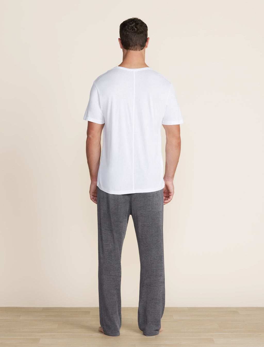 Malibu Collection® Cotton Modal V-Neck Basic Tee