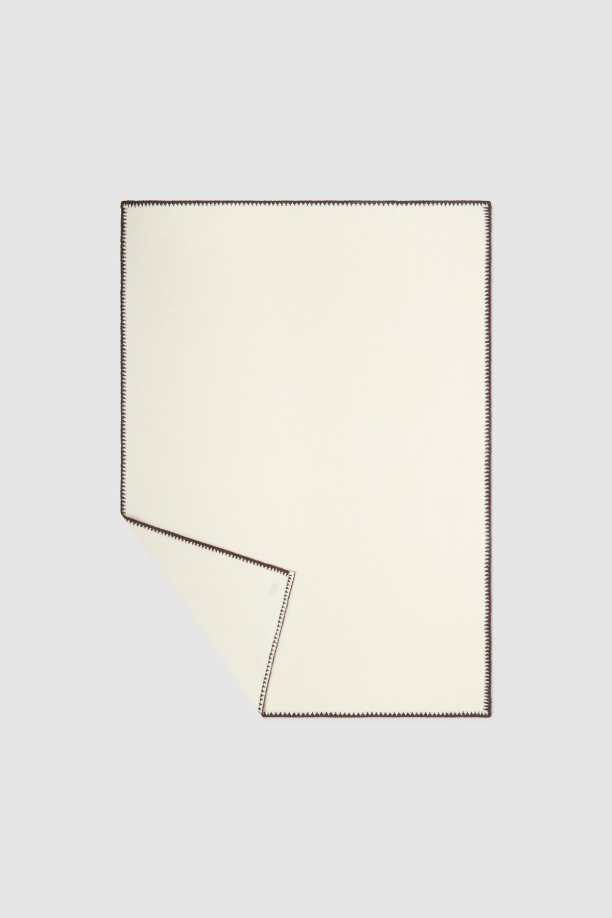 CozyChic® Rib Blanket Stitch Throw