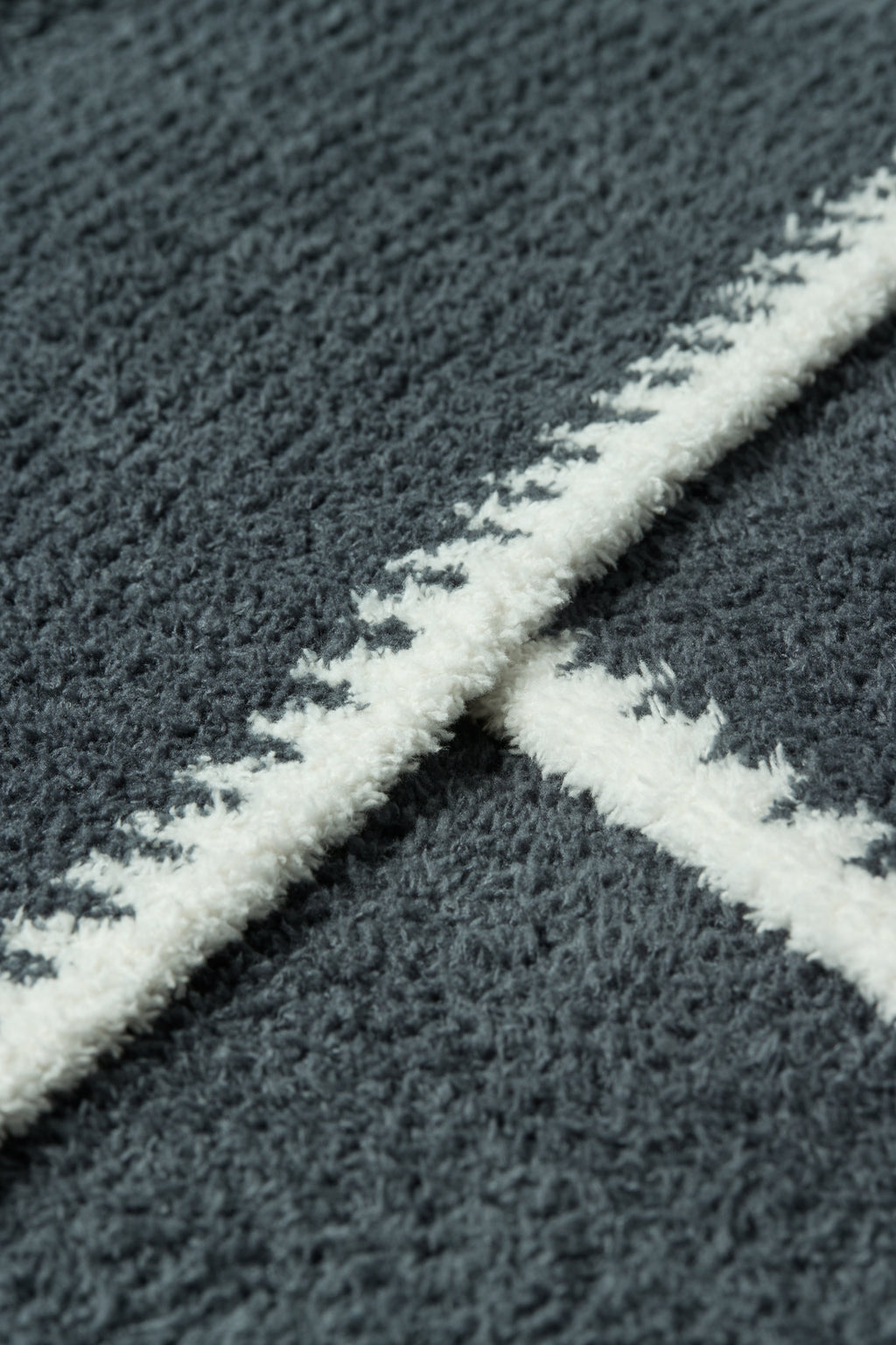 CozyChic® Rib Blanket Stitch Throw