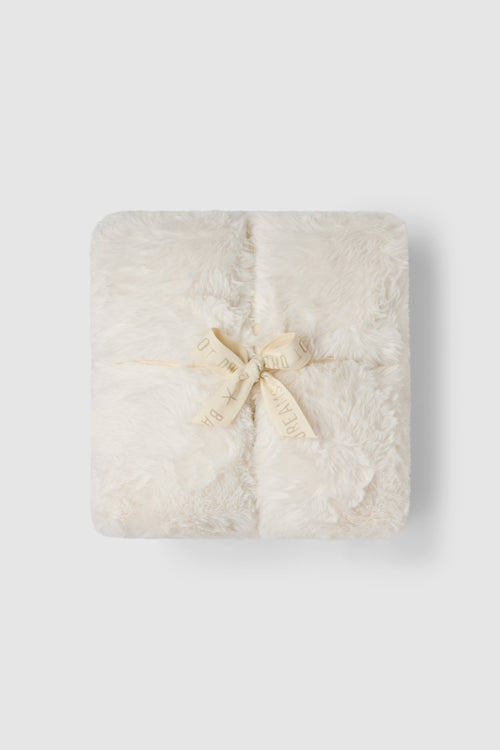 Cloud Faux Fur Throw