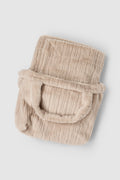 Dream Channel Faux Fur Blanket & Bag Set