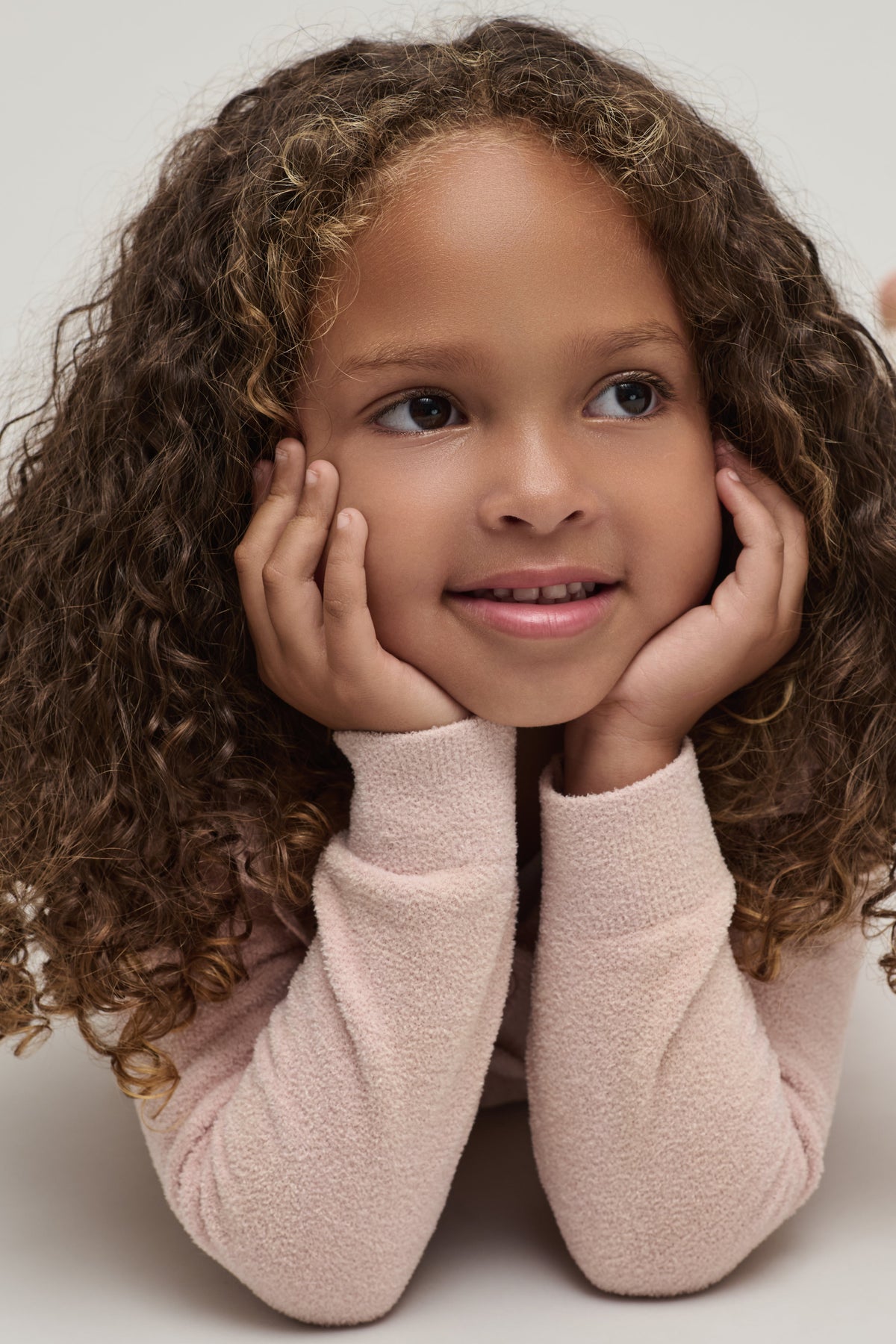 CozyChic Ultra Lite® Toddler Cardigan with Cotton Eyelet Ruffle