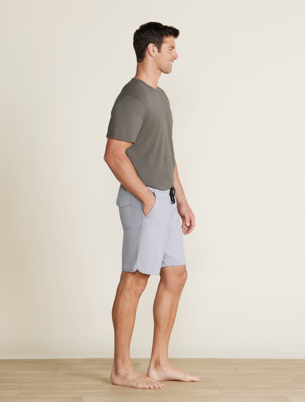 Elastic Waist Boardshort