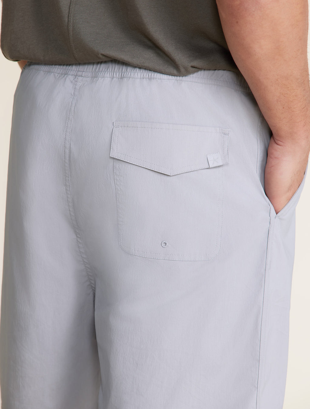 Elastic Waist Boardshort