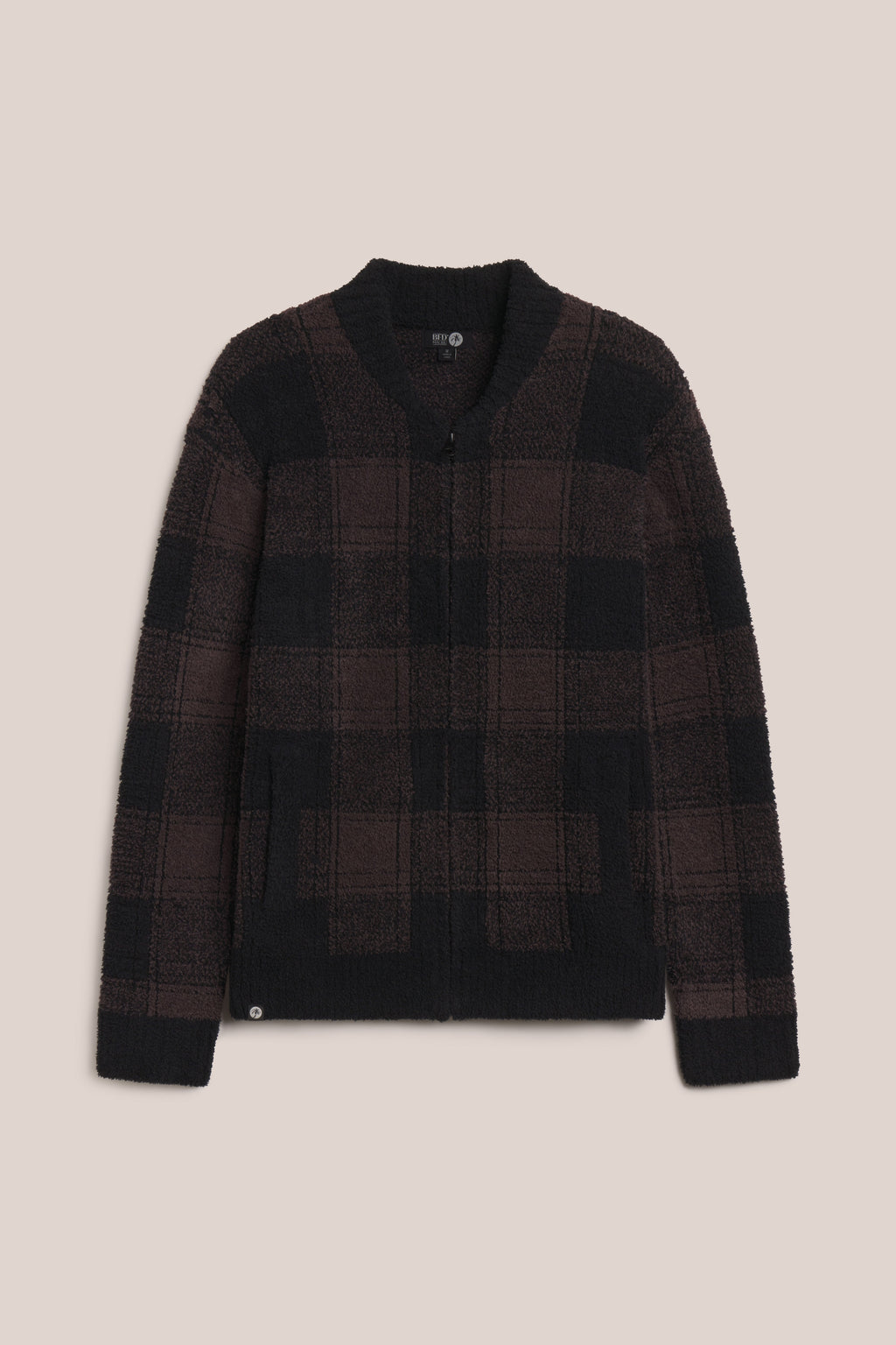 CozyChic® Plaid Bomber Jacket