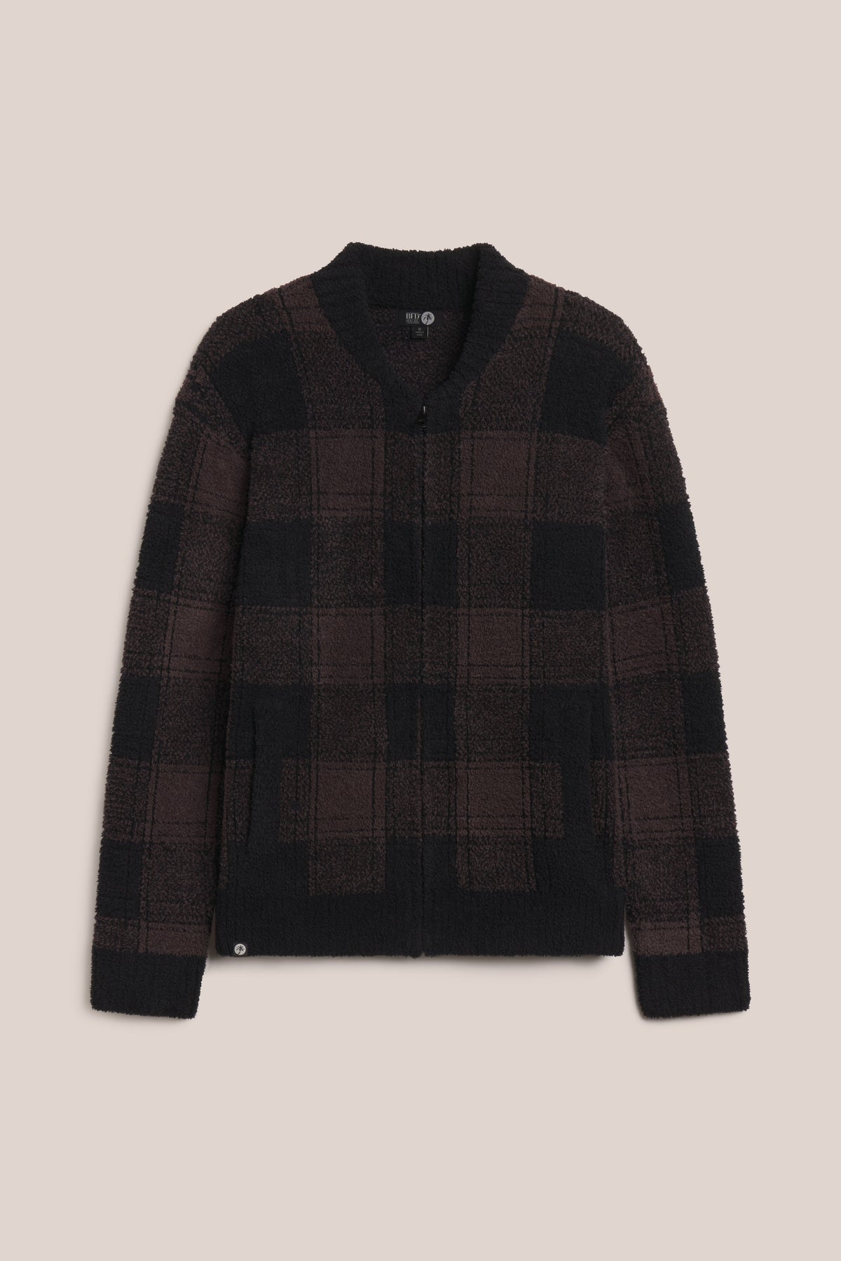 CozyChic® Plaid Bomber Jacket