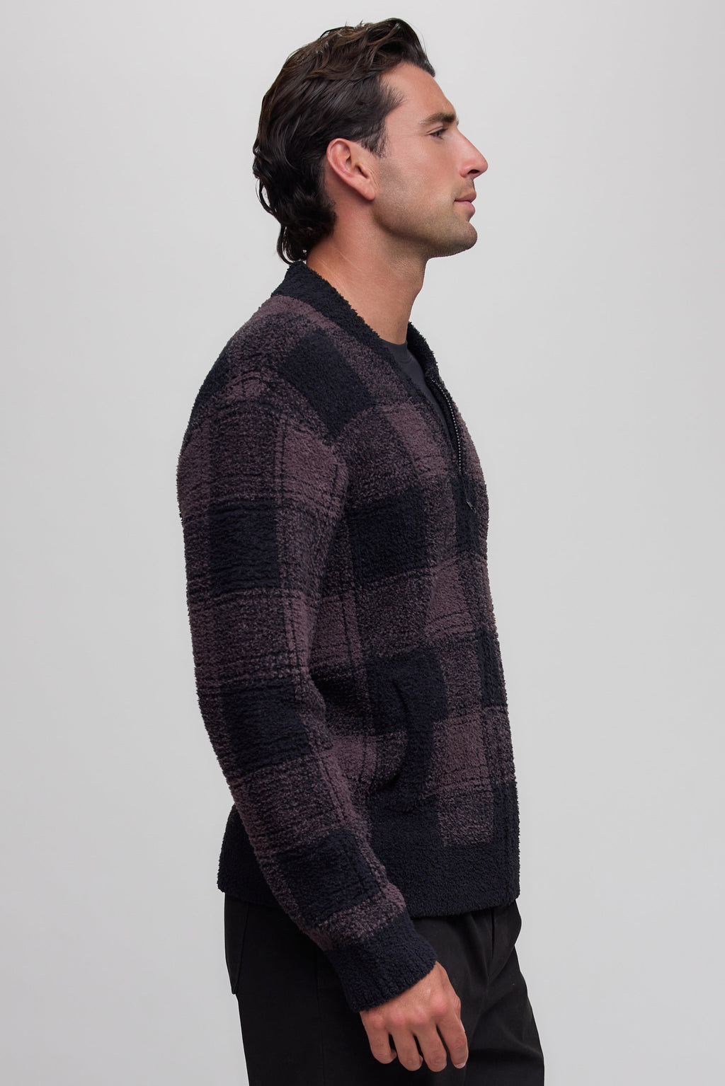 CozyChic® Plaid Bomber Jacket