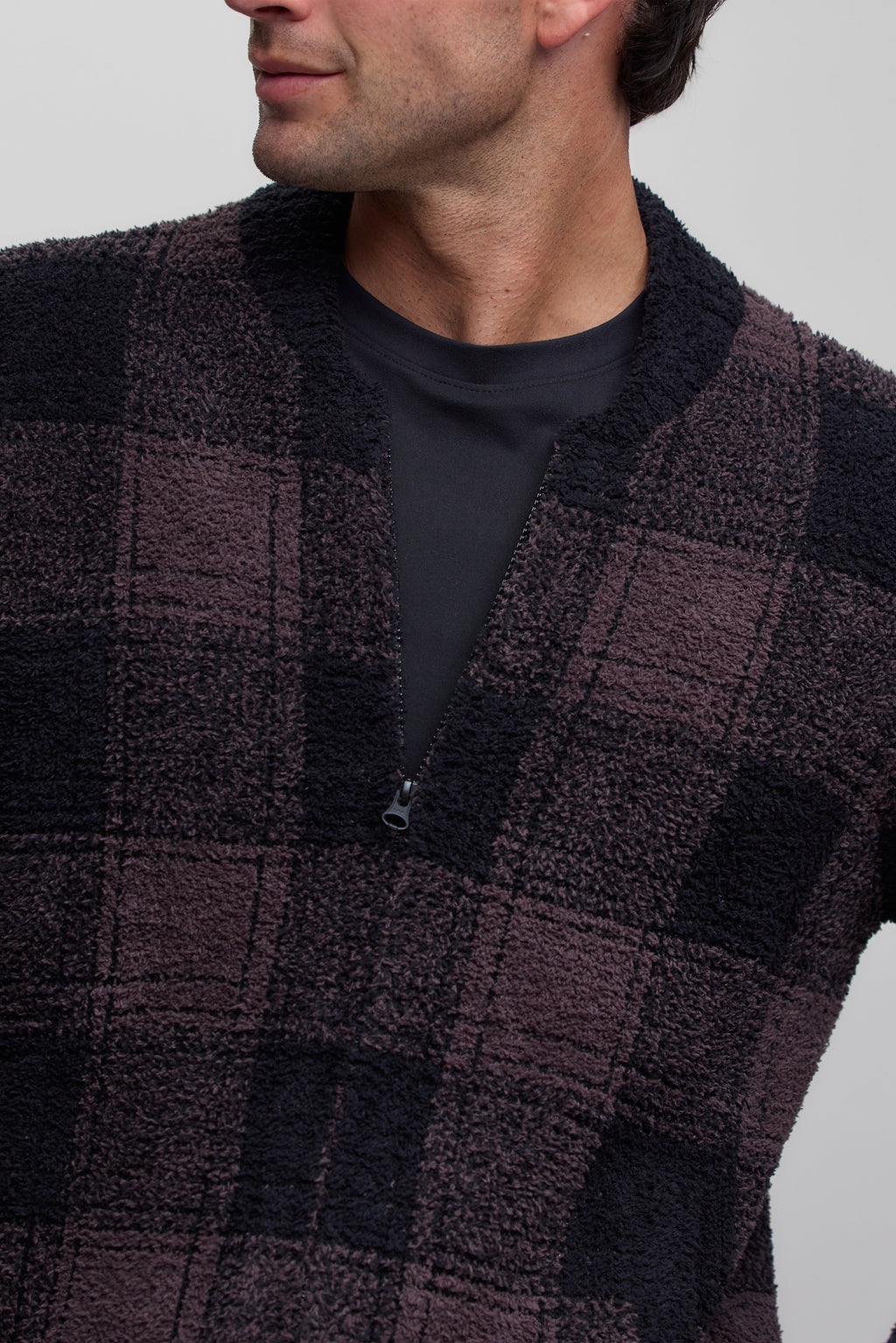 CozyChic® Plaid Bomber Jacket