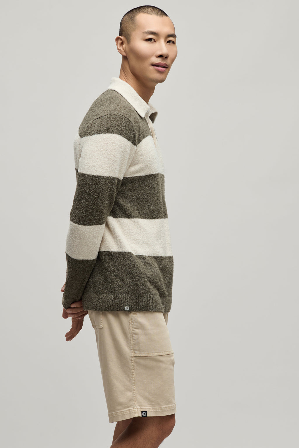 CozyChic Lite® Rugby Sweater
