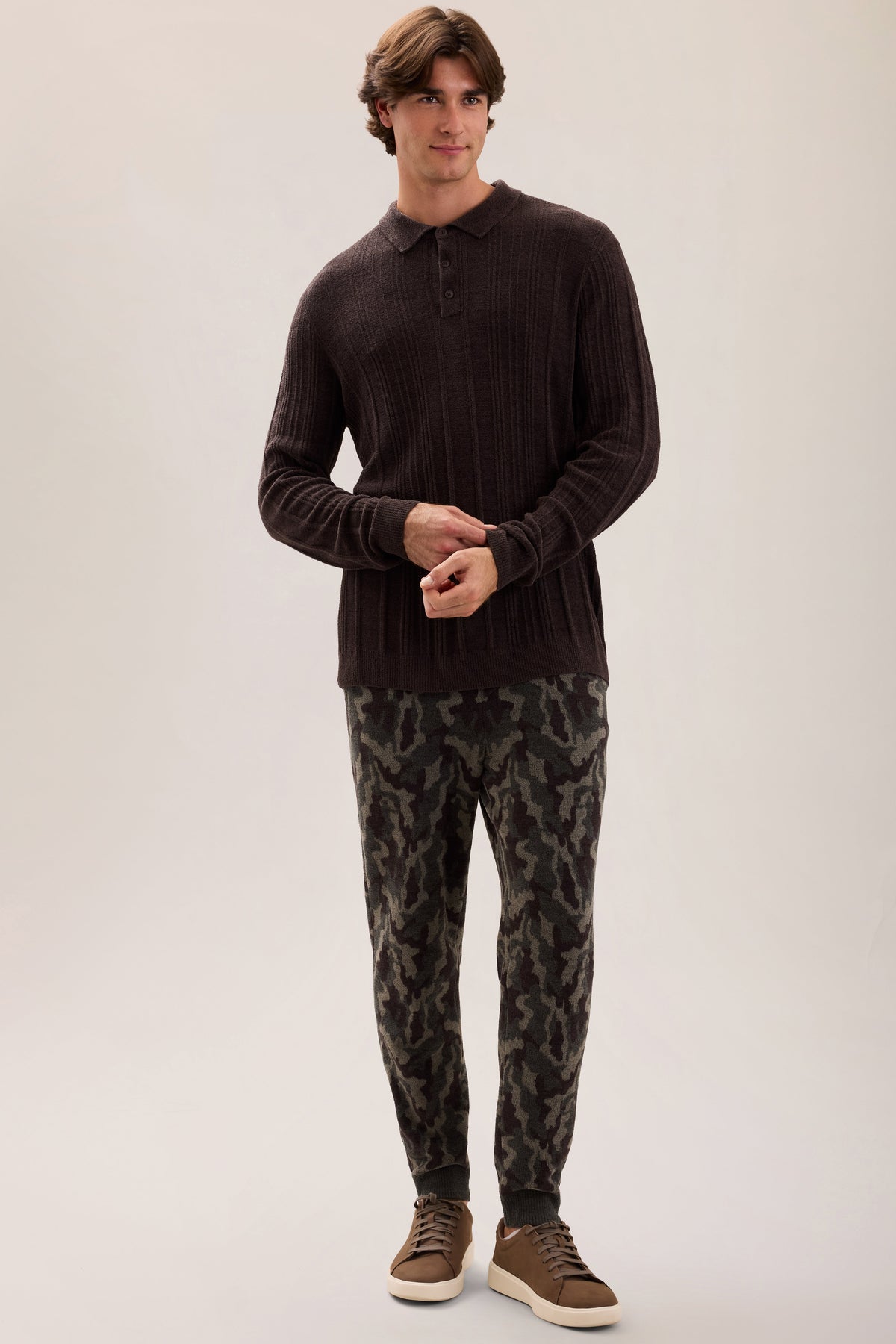 CozyChic Ultra Lite® LS Rib Polo