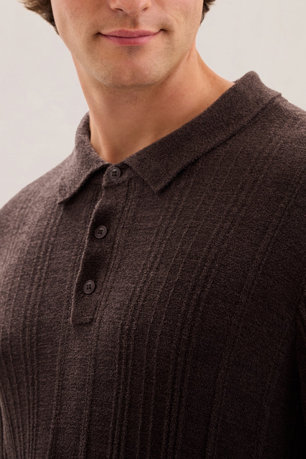 CozyChic Ultra Lite® LS Rib Polo