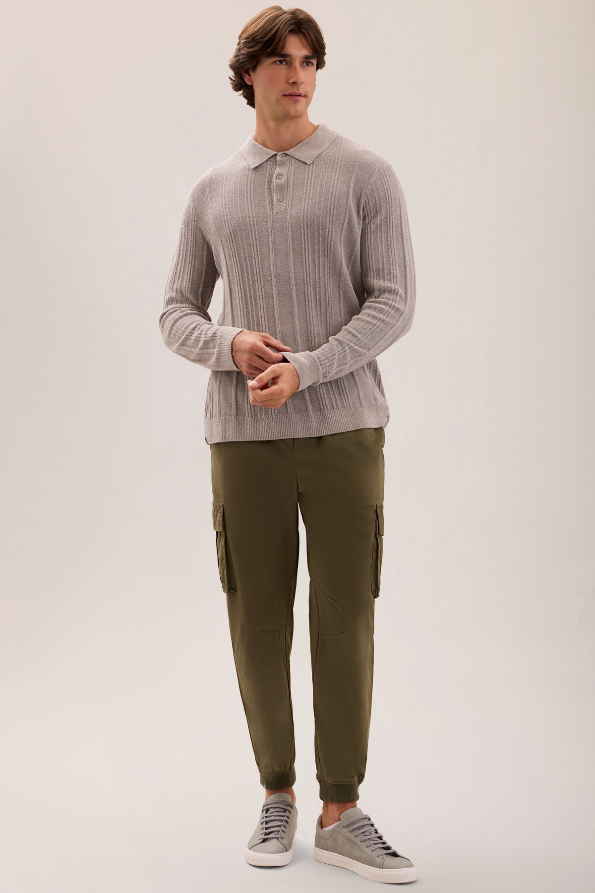 CozyChic Ultra Lite® LS Rib Polo