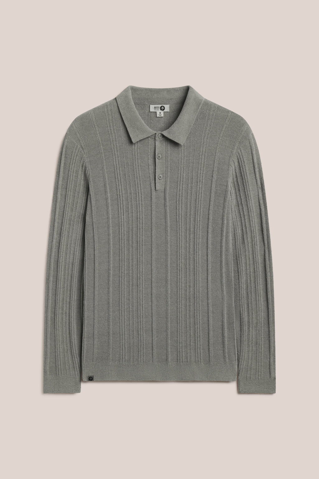 CozyChic Ultra Lite® LS Rib Polo