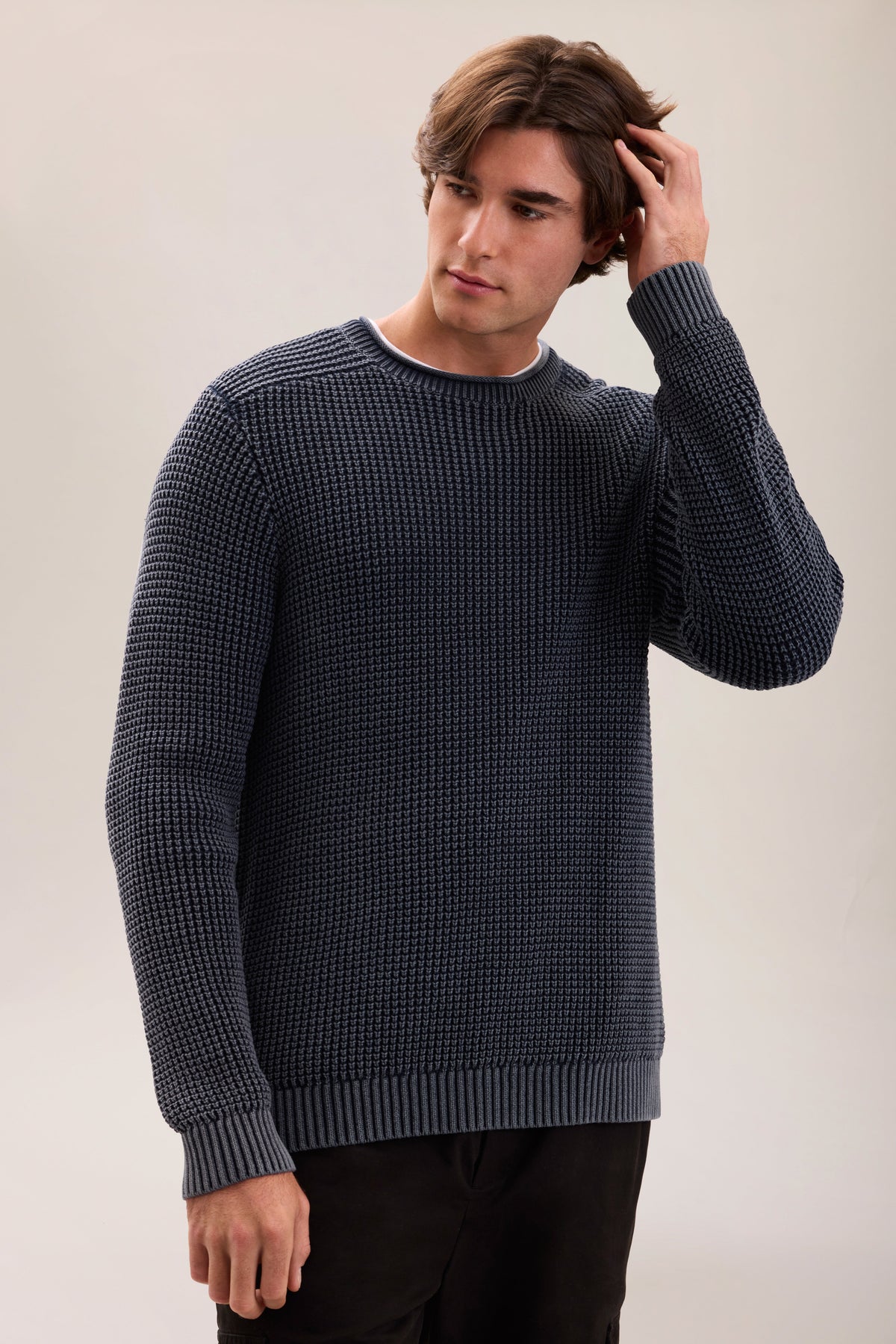 Sunbleached Roll Neck Sweater