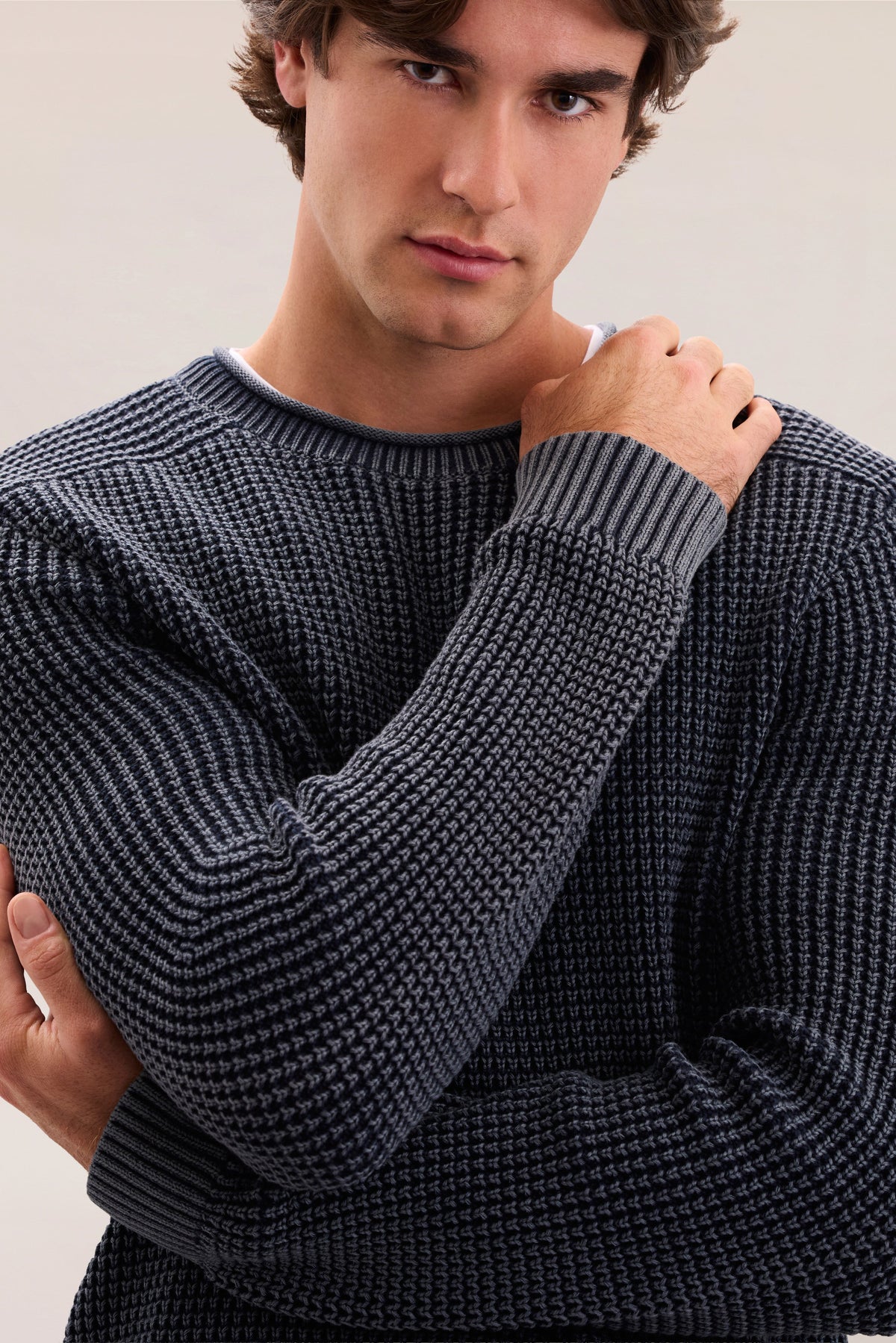 Sunbleached Roll Neck Sweater