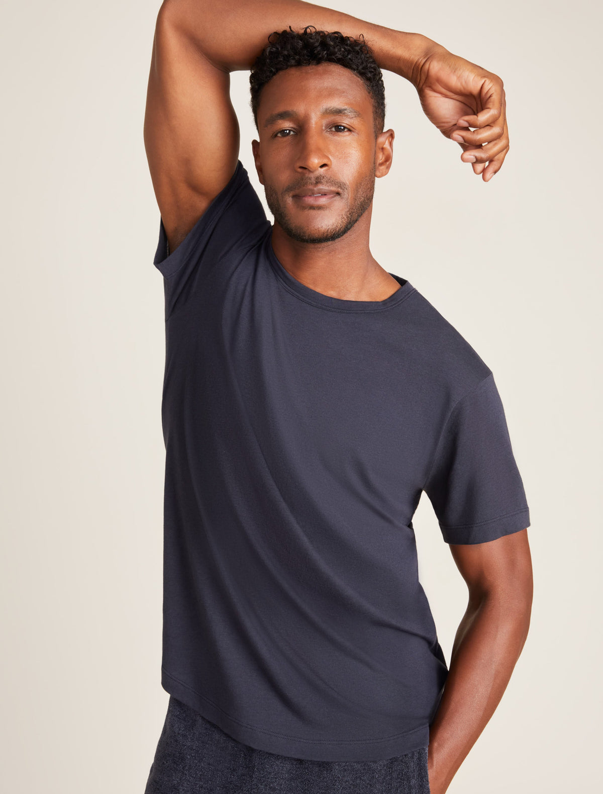 Malibu Collection® Washed Jersey Short Sleeve Crew