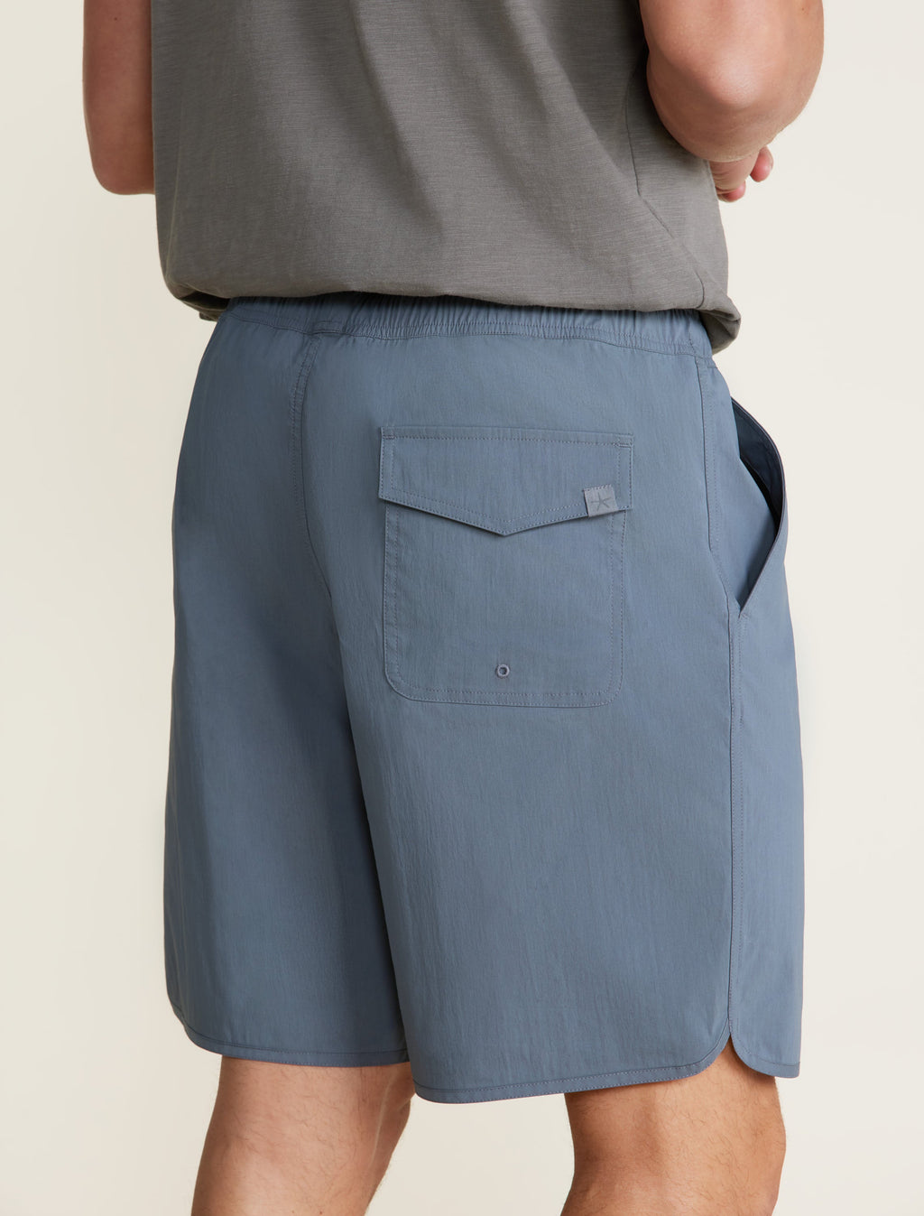 Elastic Waist Boardshort