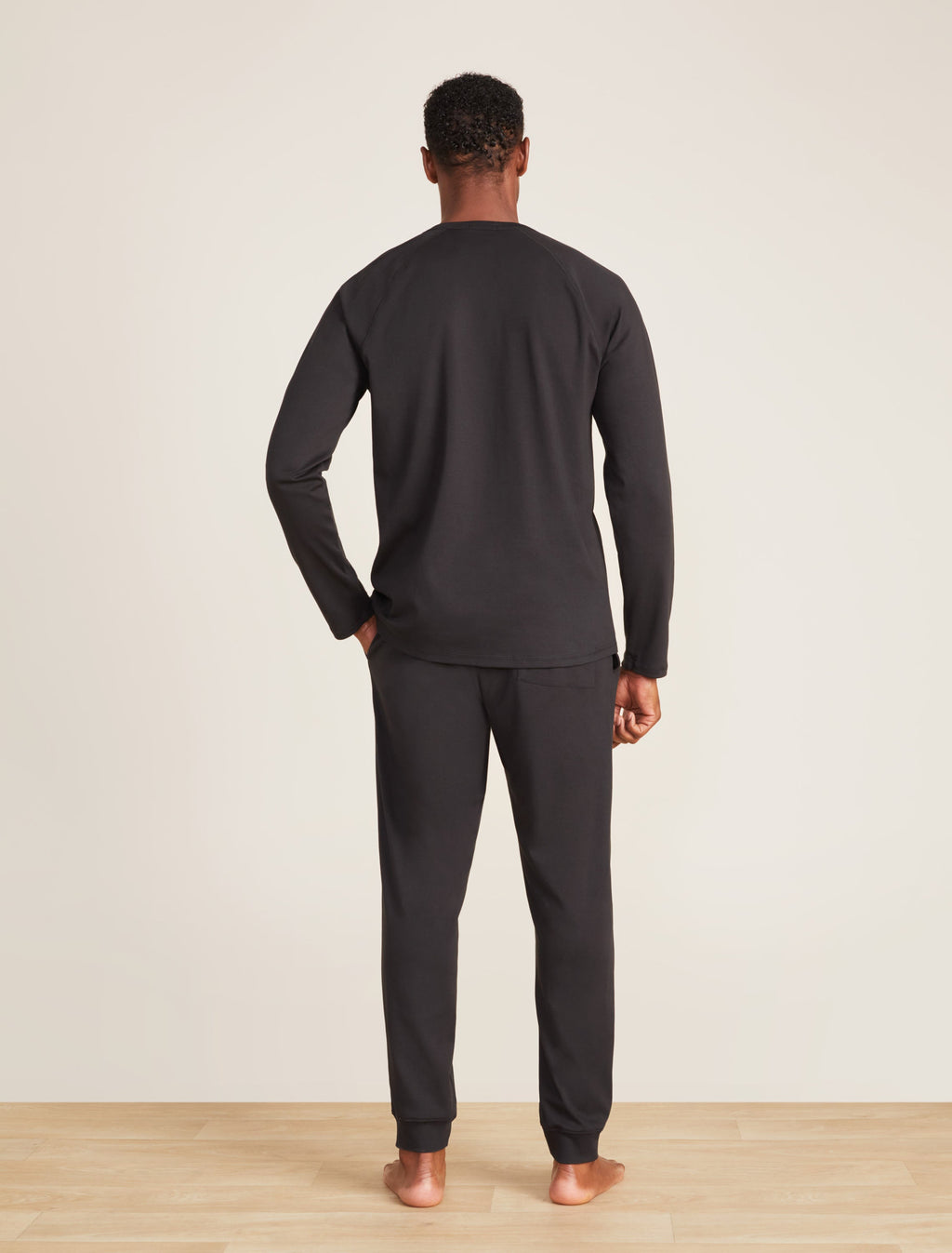 Malibu Collection® Pima Jersey Long Sleeve Henley