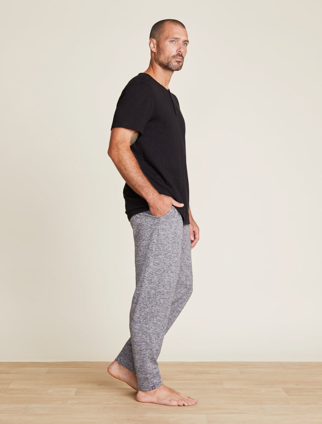 Malibu Collection® Slub Henley Tee