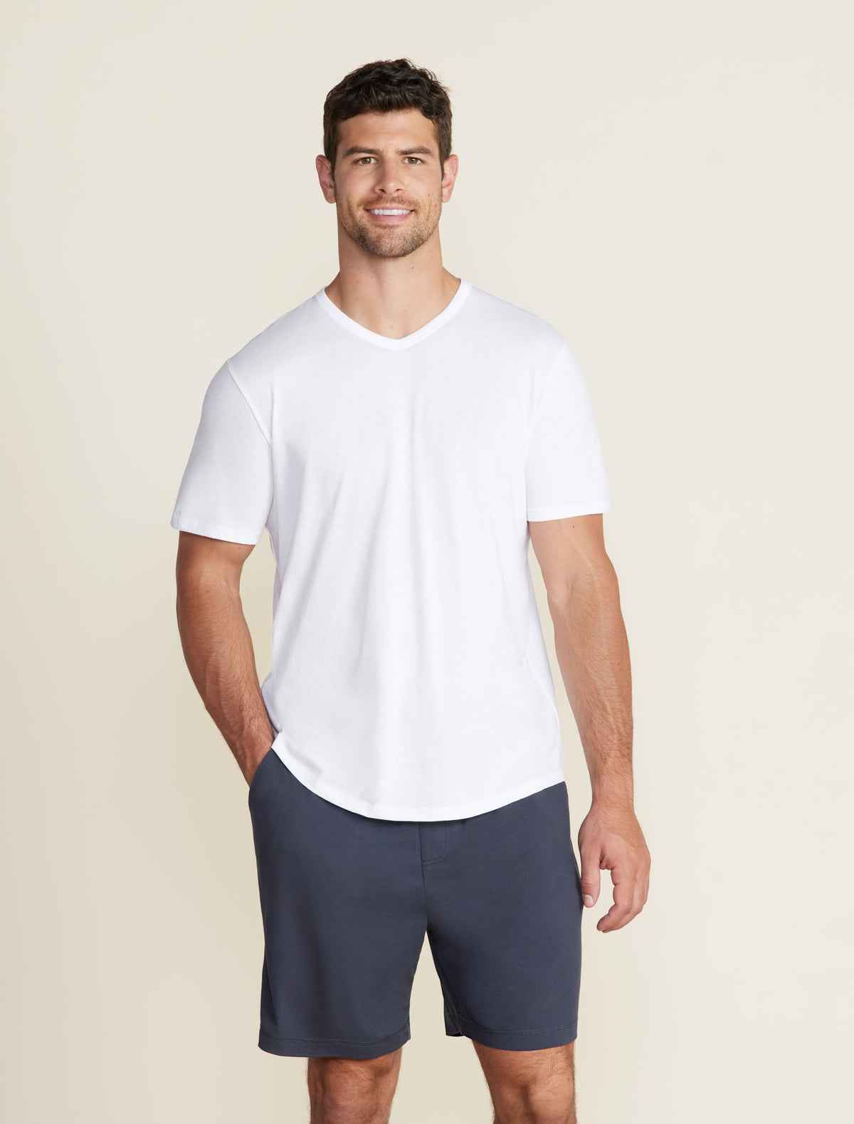 Malibu Collection® Washed Jersey Short Sleeve