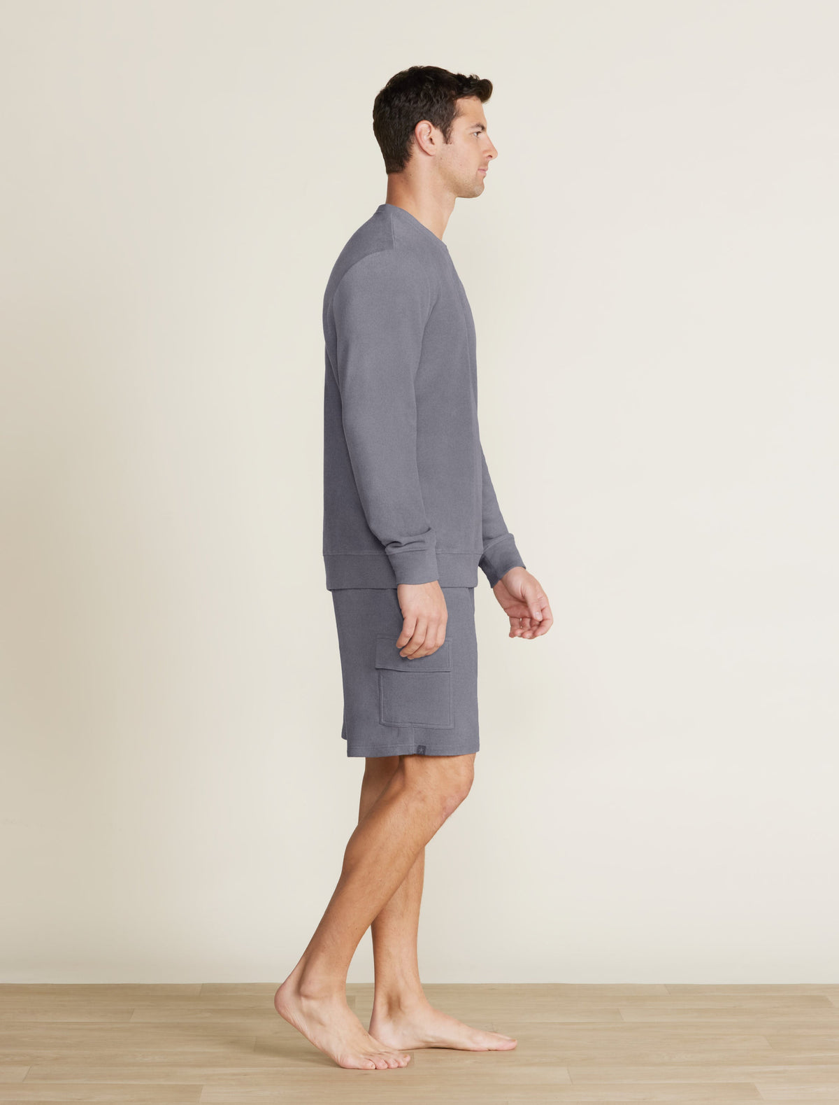 Malibu Collection® Brushed Fleece Split Neck Pullover