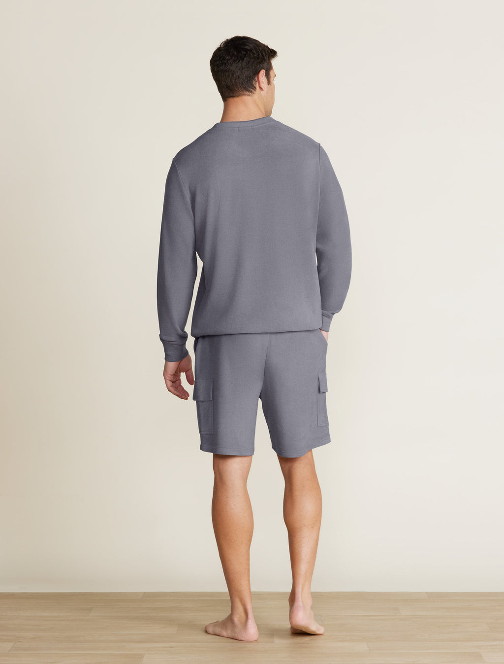 Malibu Collection® Brushed Fleece Cargo Short