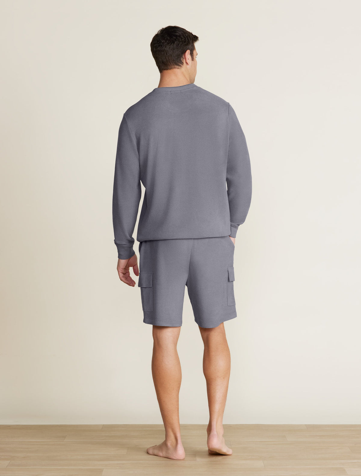Malibu Collection® Brushed Fleece Cargo Short