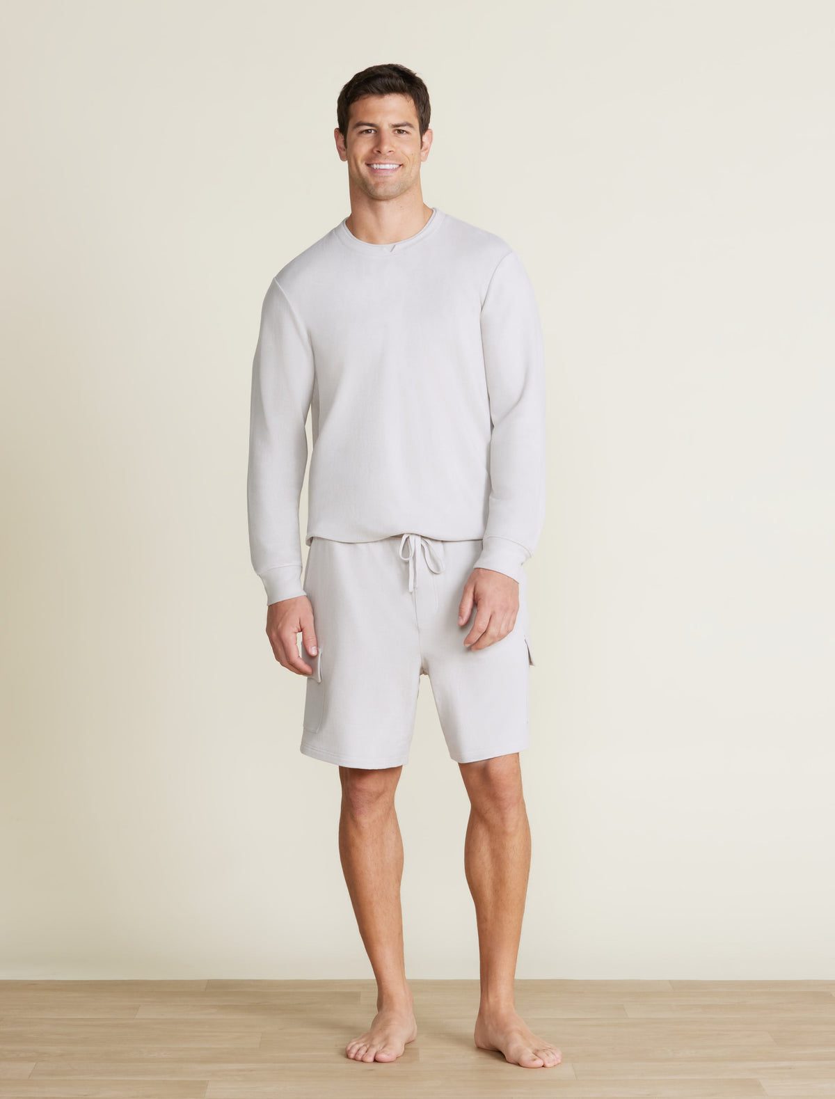 Malibu Collection® Brushed Fleece Cargo Short