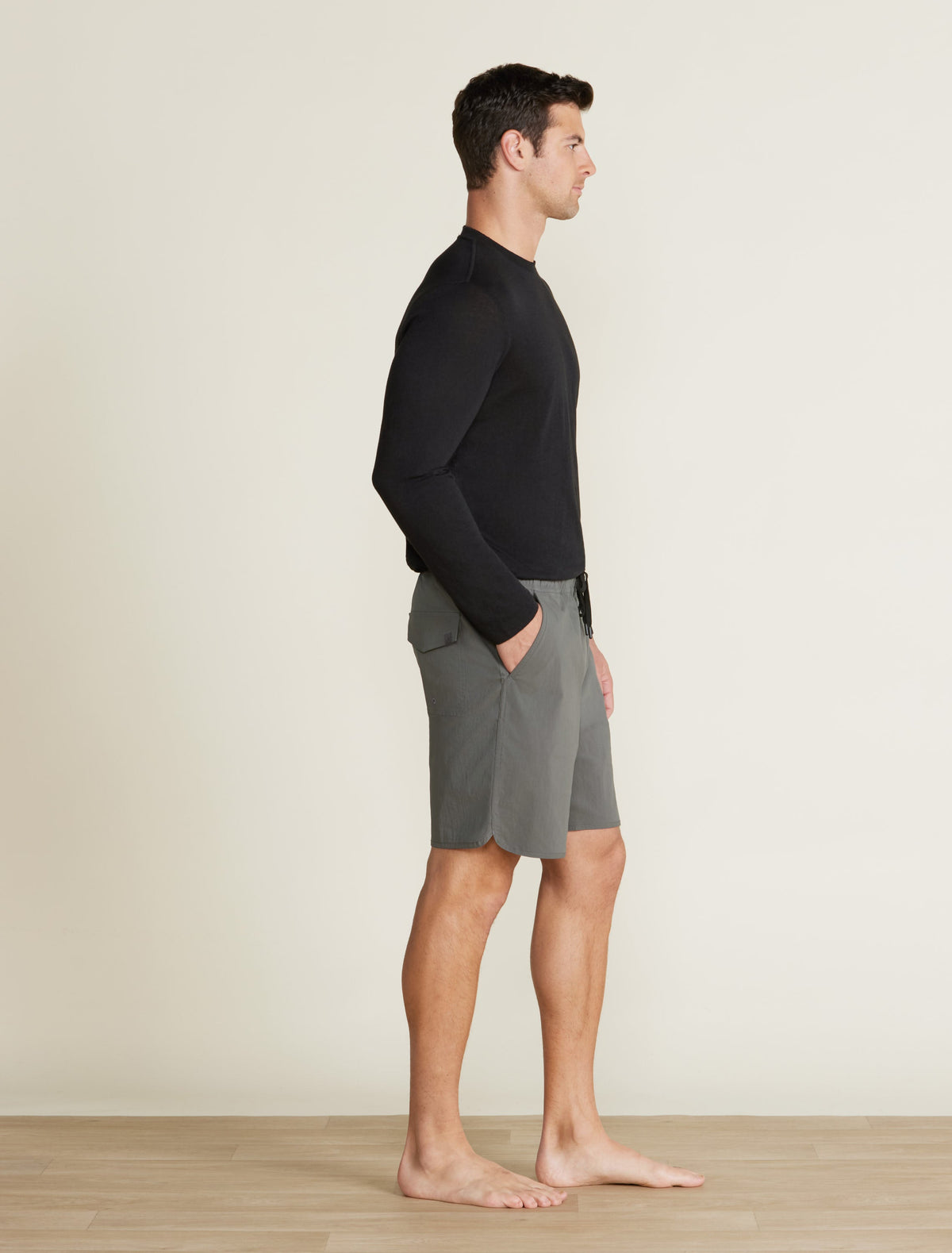 Elastic Waist Boardshort