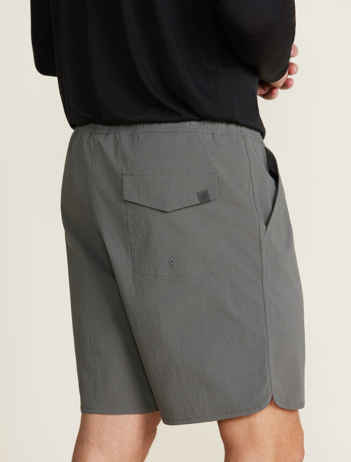 Elastic Waist Boardshort