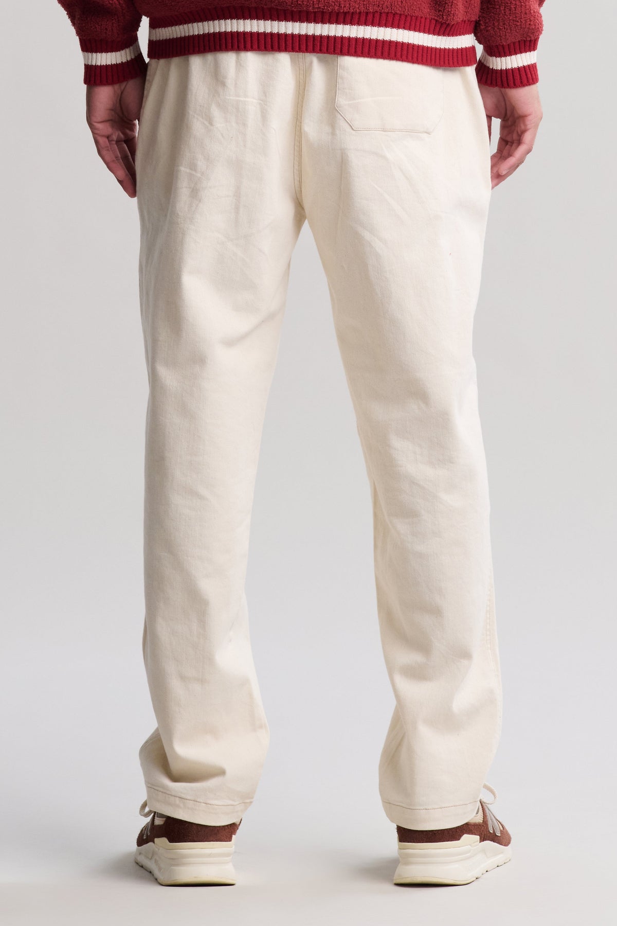 Malibu Collection® Woven Twill Relaxed Pant