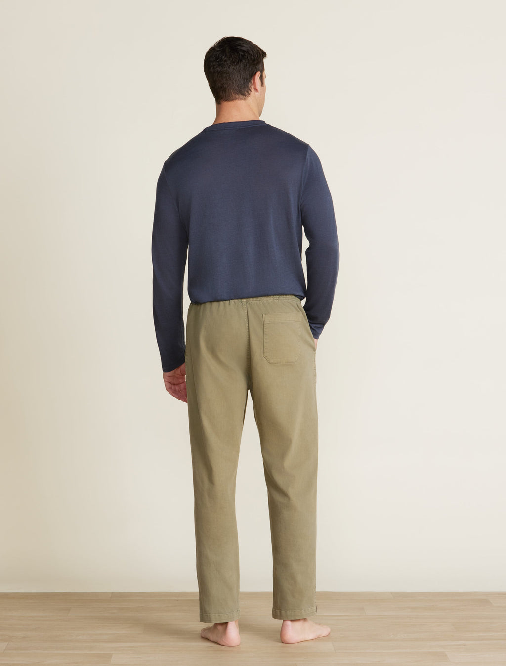 Malibu Collection® Woven Twill Relaxed Pant