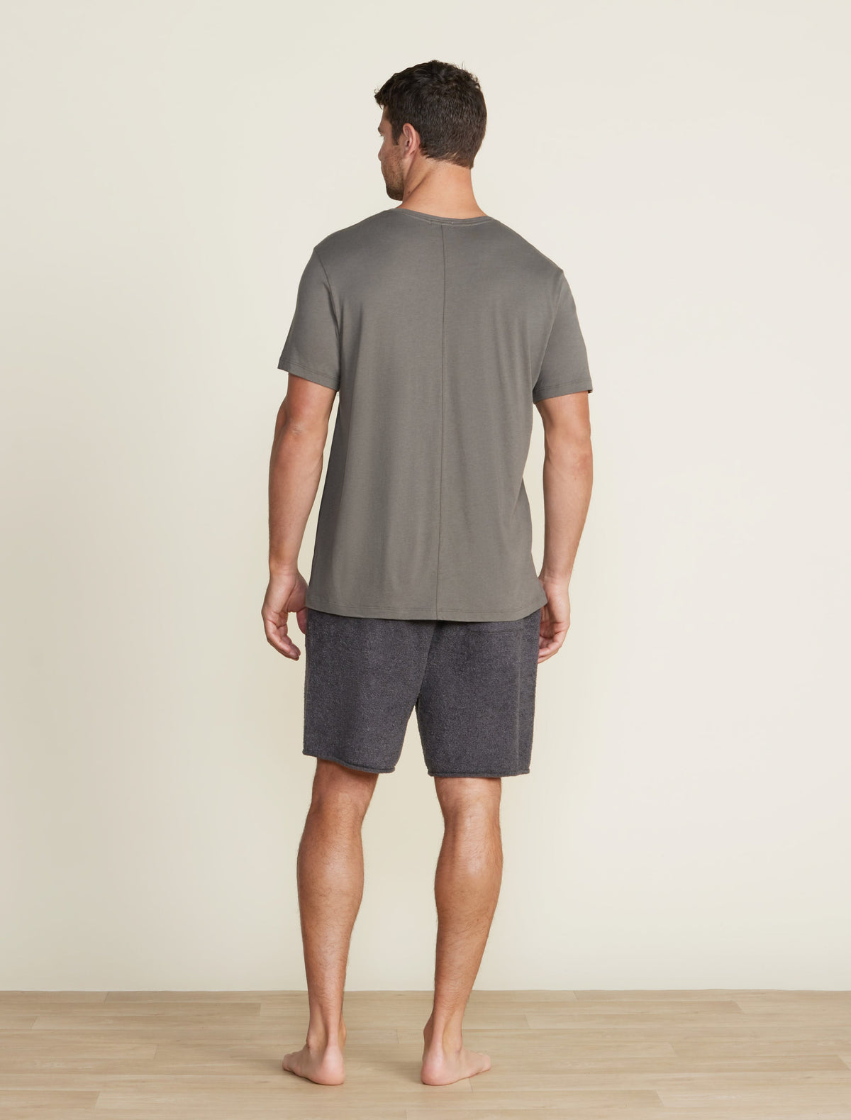 Malibu Collection® Cotton Modal V-Neck Basic Tee