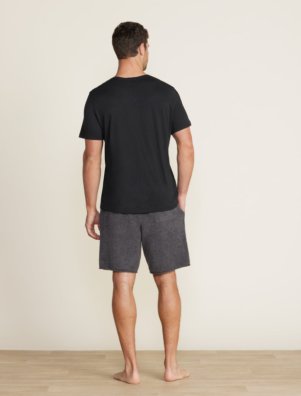 Malibu Collection® Cotton Modal V-Neck Basic Tee