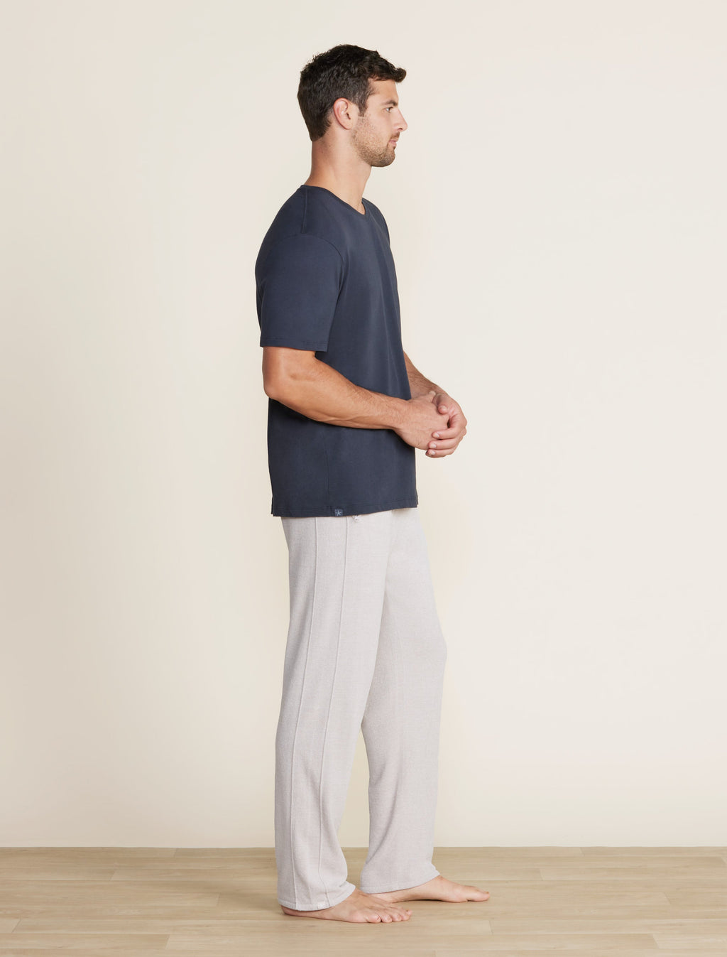 Malibu Collection® Cotton Modal V-Neck Basic Tee