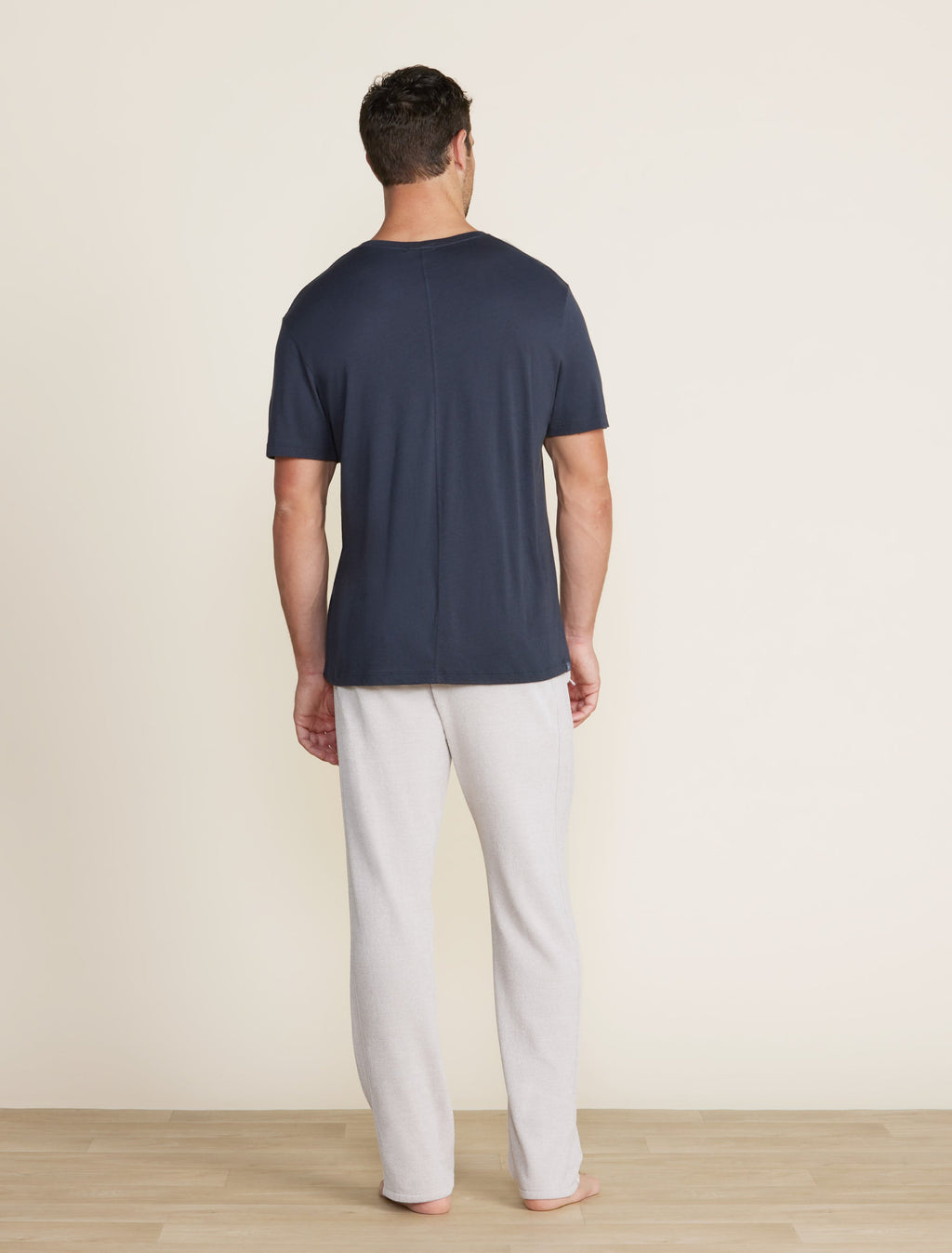 Malibu Collection® Cotton Modal V-Neck Basic Tee