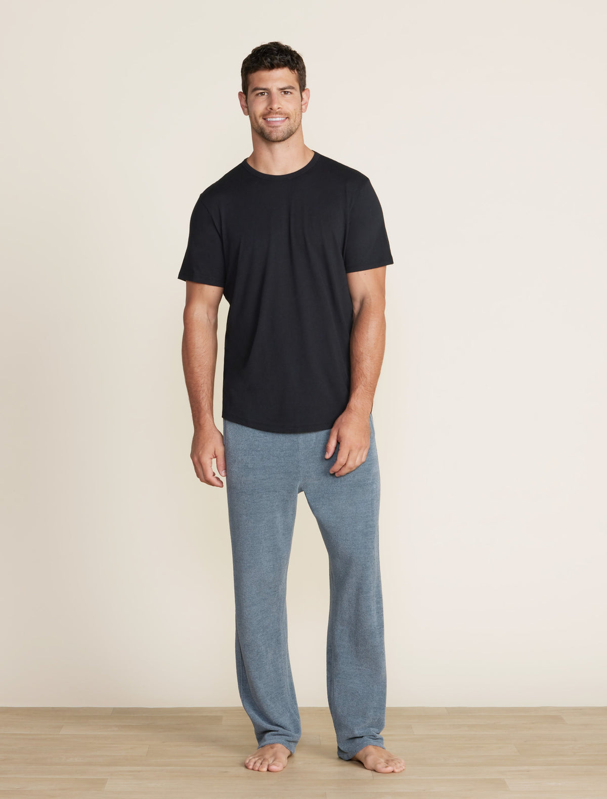 Malibu Collection® Short Sleeve Cotton Modal Crew