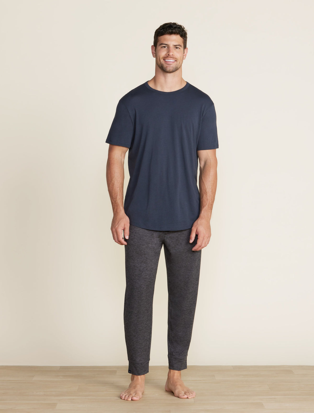Malibu Collection® Short Sleeve Cotton Modal Crew