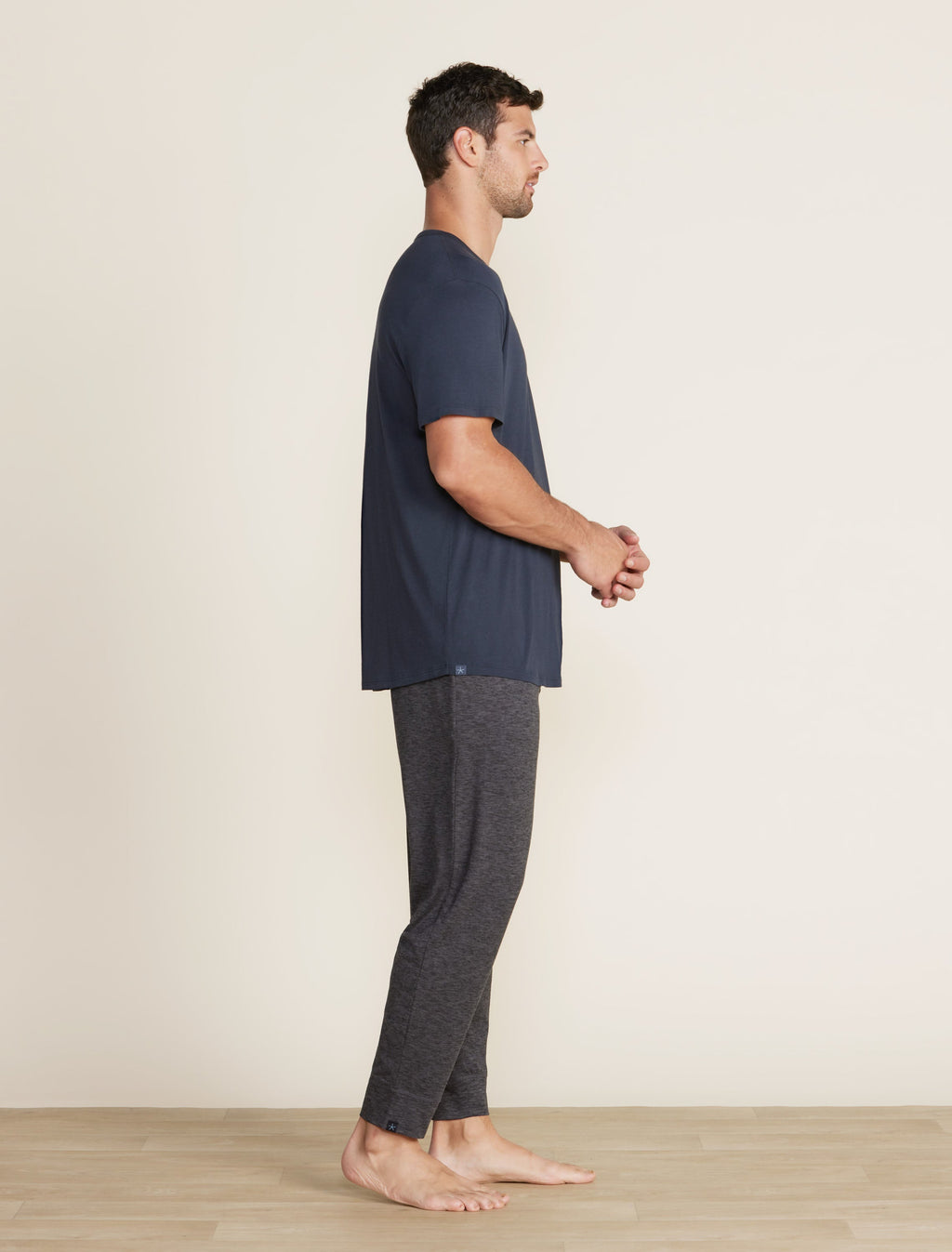 Malibu Collection® Short Sleeve Cotton Modal Crew